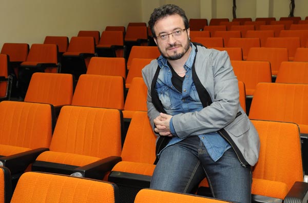 Roque Baños, director de la orquesta internacional 2011,  en la Universidad de Murcia